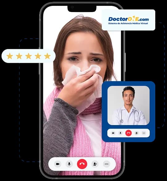 Consulta médica virtual DoctorOne